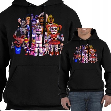 BLUZA Z KAPTUREM FIVE NIGHTS FREDDYS FNAF L 3005
