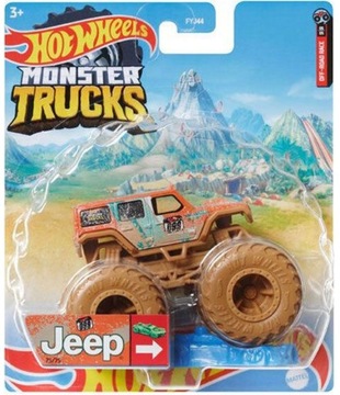 JEEP - 099 - Hot Wheels Truck Auta Monster Trucks
