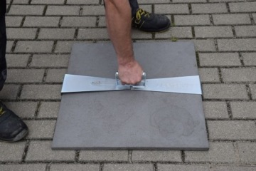 GRESS STEADY MANUAL 60x60x2 см Mimal Укладка на тротуар