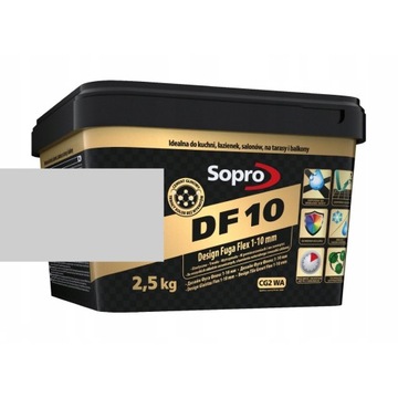 Fuga Sopro Flex DF10 Design JASNOSZARY 16 2,5 kg