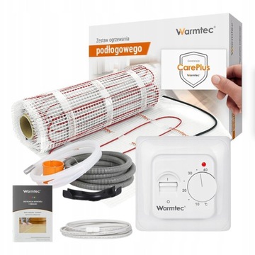 MATA GRZEJNA grzewcza POD PŁYTKI zestaw 170W/m2 Warmtec DS2-15/T73 1,5m2