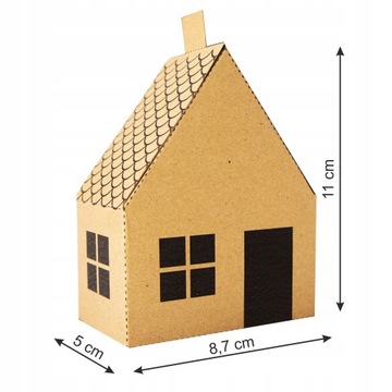 KALENDARZ ADWENTOWY 24 Domki Wioska Świąteczna Eko
