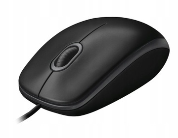 LOGITECH B100 przewodowa mysz optyczna czarna 800dpi