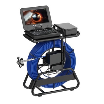 Kamera inspekcyjna do rur kanalizacyjnych 100M 10-calowy ekran IPS 1080P Lokalizator 512 Hz