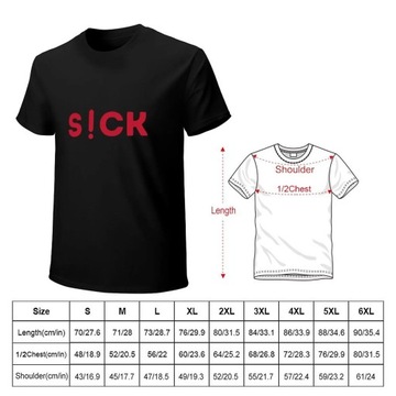 S!ck Sickick red S!ckK!ck T-Shirt customs design y