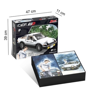 CADA WHITE VEHICLE AE86 TRUENO ГОНОЧНЫЙ АВТОМОБИЛЬ