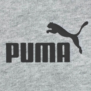 Męskie Spodnie Puma Bawełniane Dresowe Szare ze ściągaczem Kieszenie r. XXL