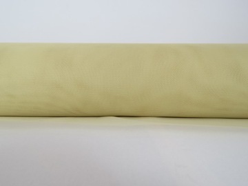 TIUL SZTYWNY krawiecki SIATKA 35 g/m2 Szer. 160 cm ZŁOTO KREM 0,5 m