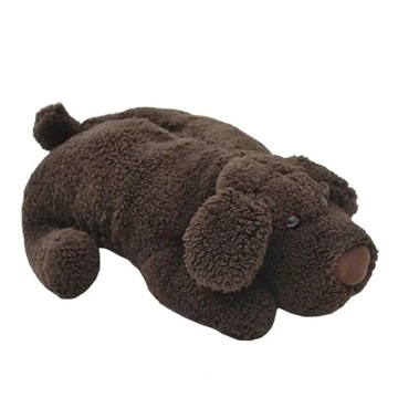 Большой размер, эластичная лента, чехол для коробки для салфеток, милая плюшевая бумага в форме плюшевой собаки