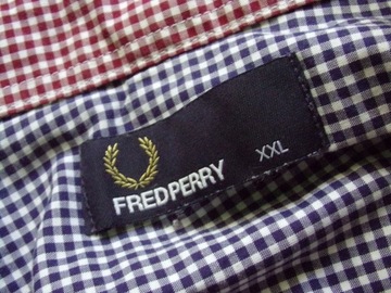 FRED PERRY KOSZULA MESKA W KRATKE