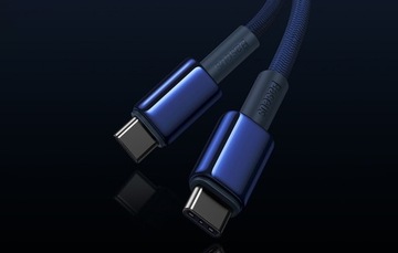 КАБЕЛЬ BASEUS STRONG USB-C НА USB TYPE-C ДЛЯ ТЕЛЕФОНА PD 100 Вт QC 5A 2M