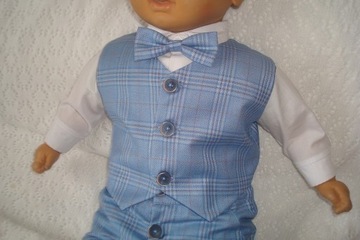 КОМПЛЕКТ ЖИЛЕТ ОДЕЖДЫ /КРЕЩЕНИЕ/СВАДЬБА/ 74