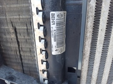 KOMPLET CHLADIČ VENTILÁTOR RENAULT KANGOO II 1.5DCI 08-12