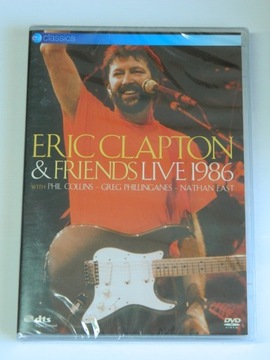 Eric Clapton and Friends Live 1986 DVD NOWA