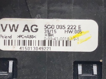 HNÍZDO USB VW JETTA IV 5G0035222E