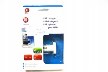 Ładowarka USB samochodowa 12/24 V allride 79422