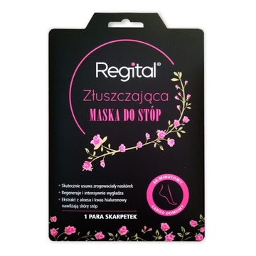 REGITAL Złuszczająca maska do stóp, 1 para