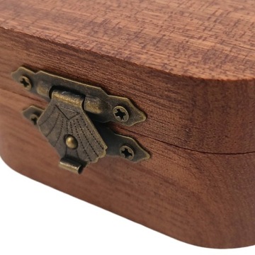 Коробка для медиатора для гитары Деревянный футляр