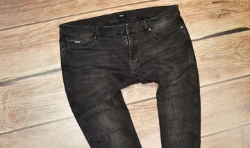 64 ## HUGO BOSS ## MĘSKIE SPODNIE JEANSY 38/32