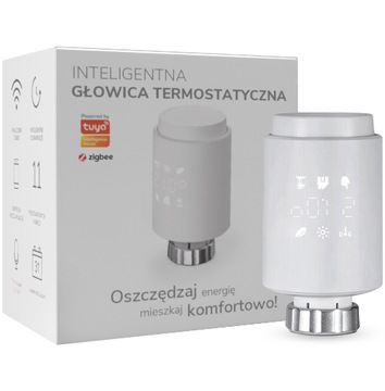 GŁOWICA TERMOSTATYCZNA GTZ08 TERMOSTAT GRZEJNIKOWY WIFI ZIGBEE TUYA