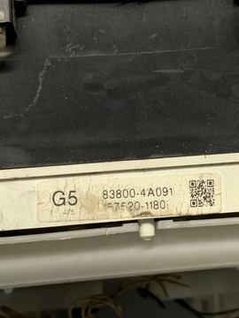 PŘÍSTROJOVÁ DESKA BUDÍK TOYOTA RAV4 83800-4A091