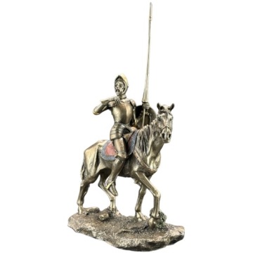 Статуэтка Скульптура Статуэтка ДОН КИКСТ НА ЛОШАДЕ ВЕРОНЕСЕ (WU76512A4)