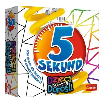 GRA 5 SEKUND DZIECI KONTRA DOROŚLI 02120 TREFL RODZINNA