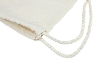 Рюкзак ХЛОПОК 34х40 экрю 145г с принтом I НЕ DATE COFFEE эко