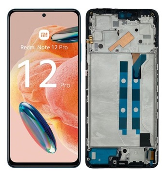 WYŚWIETLACZ LCD EKRAN DO XIAOMI REDMI NOTE 12 PRO 4G RAMKA