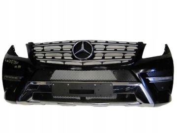 MERCEDES ML W166 166 ZDERZAK PRZEDNI AMG NA CZUJNIKI PTS i SPRYSKIWACZE