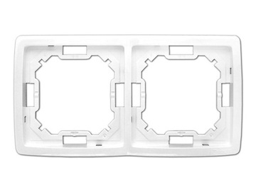 2-местный IP20, белая рамка STANDARD BMR2/11 SIMON BASIC
