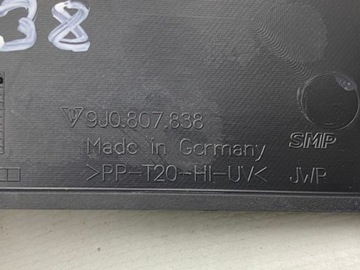 PORSCHE TAYCAN LIŠTA NÁRAZNÍKU PRAVÝ ZADNÍ 9J0807838