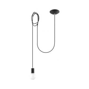 Lampa wisząca EDISON 1 LONG żarówka na kablu zwis