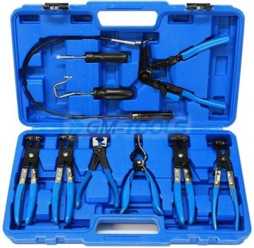 Набор клещей для зажимов Quatros, 9 шт. QS20334