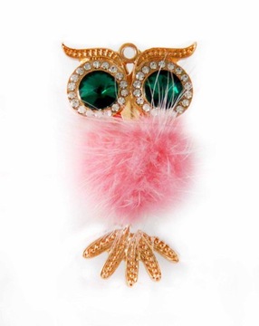 OZDOBA ZAPACH DO AUTA DIAMENTOWA SOWA PREZENT