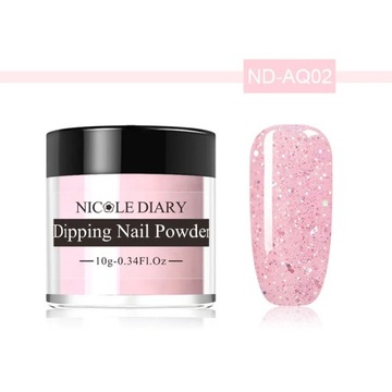 NICOLE DIARY - manicure tytanowy - PROSZEK AQ02