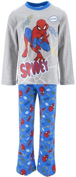 Szaro - niebieska piżama dla chłopca Spider - Man r.104 cm