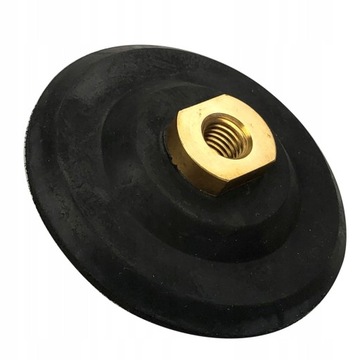 UCHWYT DYSKI VELCRO RZEP FI 100 M14 GRUBA GUMA