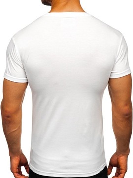 Klasyczny Komplet: Biały T-shirt i Czarne Spodenki XXL