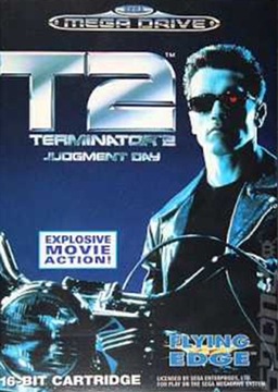 Terminator 2 Judgement day - SEGA MEGA DRIVE SMD PAL SAM CARTRIDGE