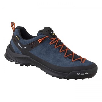 Buty męskie SALEWA WILDFIRE LEATHER GORE-TEX r.45 (10,5UK) DARK DENIM/BLACK