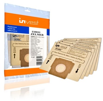 WORKI ECO DO ZELMER ELF BONUS,ELF,ELF 2,ELF 3 5SZT