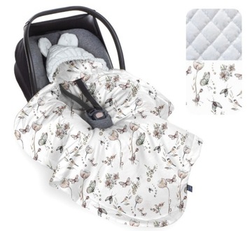 BABYSTEPS Пододеяльник на автокресло Natura Grey