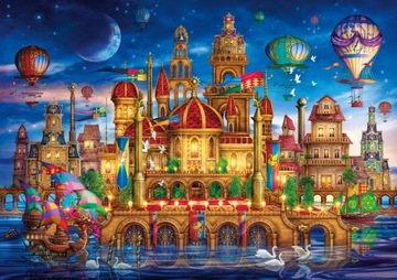 PUZZLE 6000 el. DOWNTOWN ŚRÓDMIEŚCIE CLEMENTONI