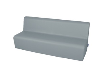 Piankowa kanapa sofa dla dzieci trzyosobowa