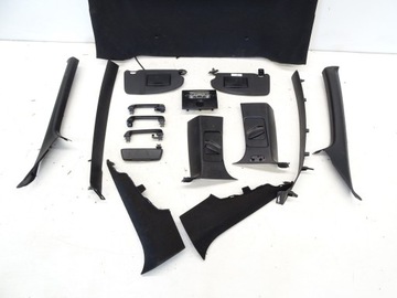 РУЧКИ ПОТОЛКА КОЗРЫВКИ ЧЕРНЫЕ FORD FOCUS II ST MK2 3D ЧЕРНЫЕ