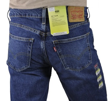 ДЖИНСЫ LEVIS 511 SLIM FLEX LYOCELL W34 L34 Талия 90