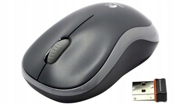 Беспроводная мышь LOGITECH M185 Grey