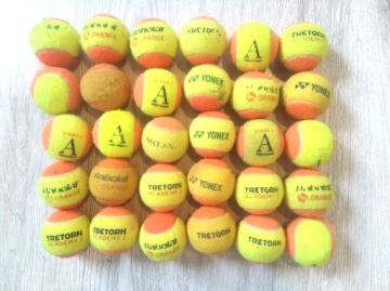 PIŁKI TENISOWE - ORANGE - 30 SZTUK