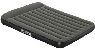 Duży MATERAC DWUOSOBOWY BESTWAY 203x152x30cm dmuchany TRITECH - z pompką